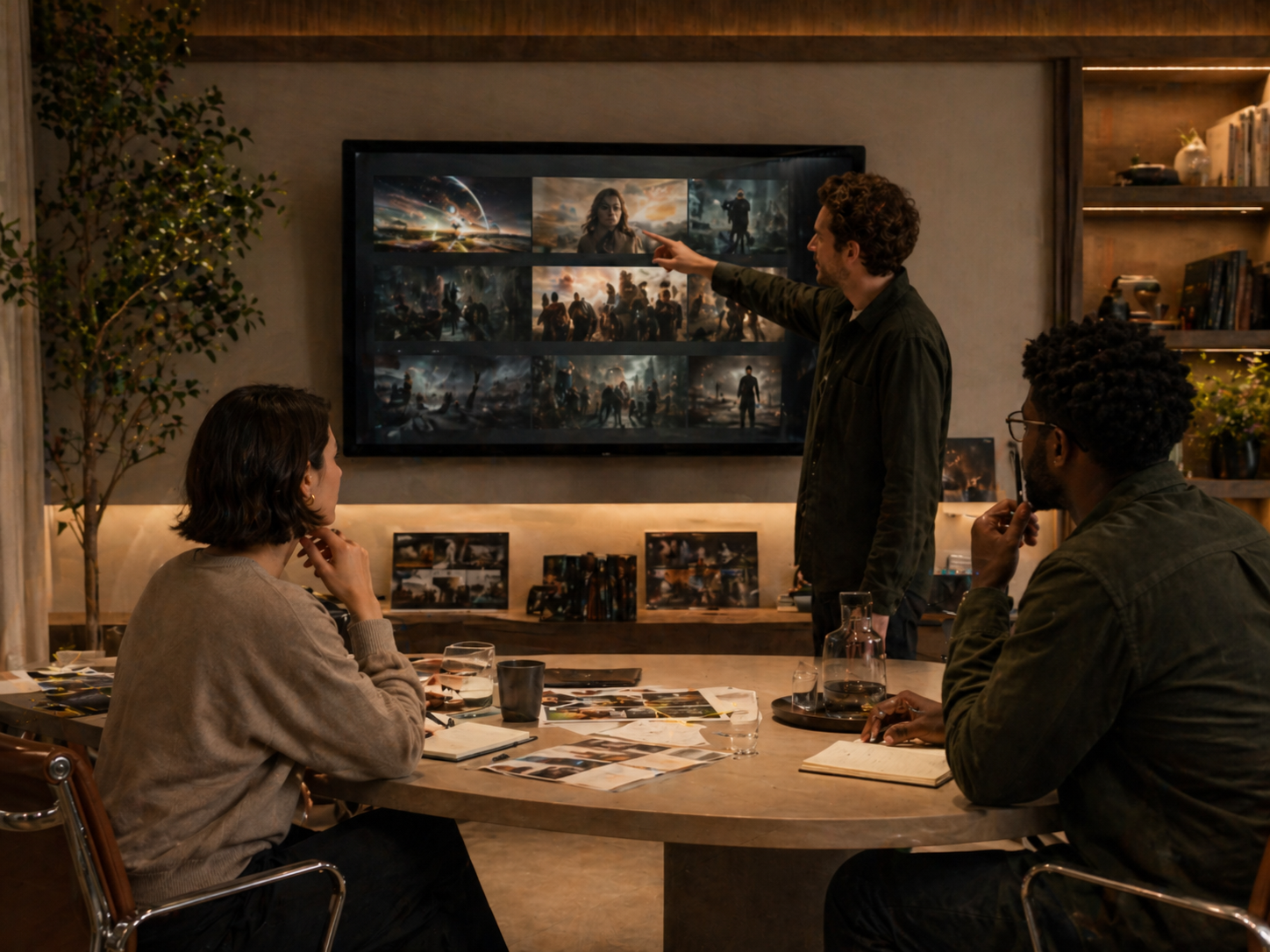 Creative review visual