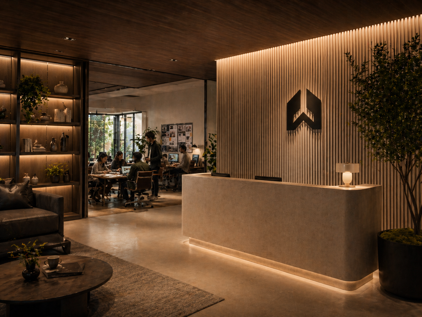 AI-native studio visual card